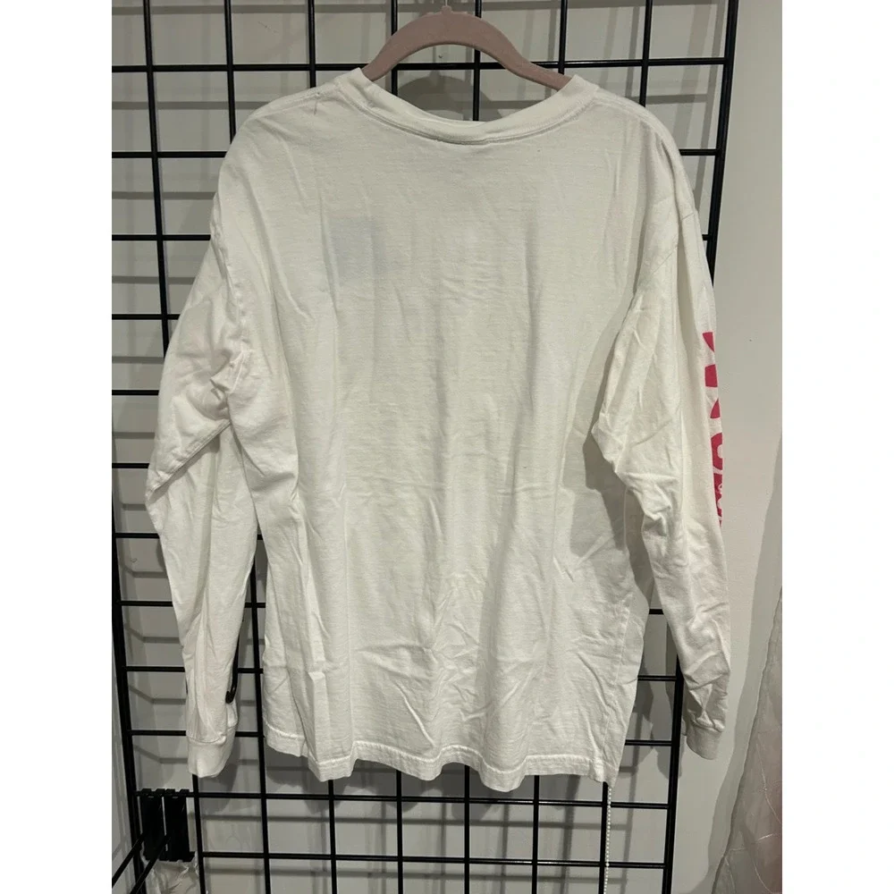 Adidas Long Sleeve T-Shirt Mens Large White‎ Heart
